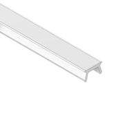 MODULAR SOLUTIONS PVC COVER PROFILE&lt;BR&gt;SHALLOW, NATURAL, 2M